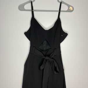 SWEETHEART TAPERED JUMPSUIT.